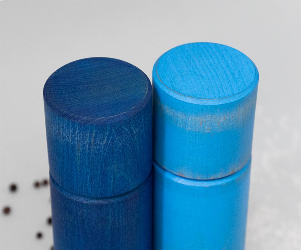 Ben set dark blue/light blue vintage