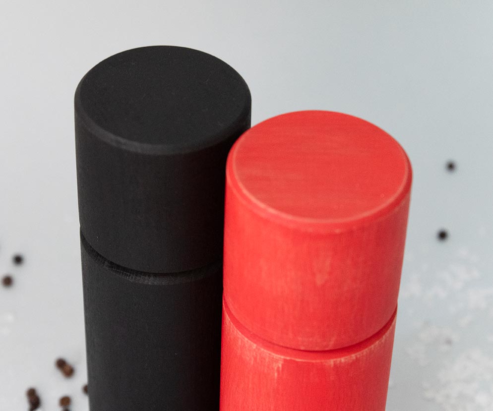 Ben set black/red vintage