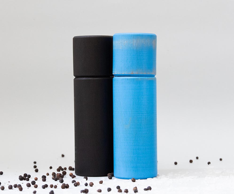 Ben set black/light blue vintage