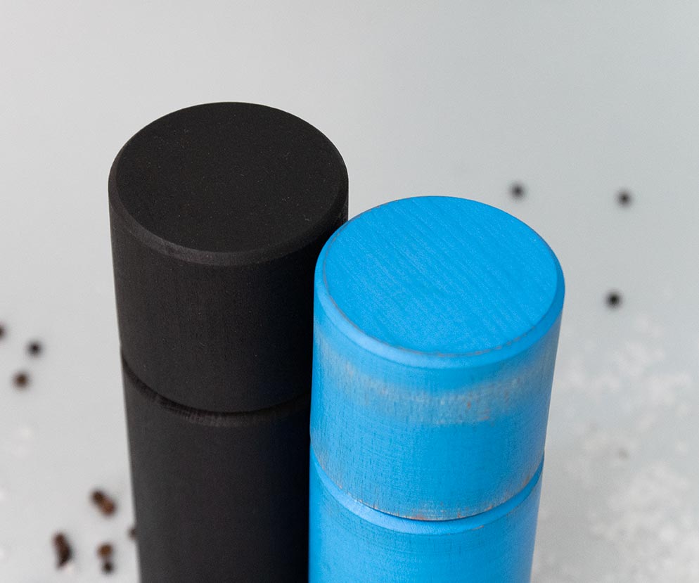 Ben set black/light blue vintage