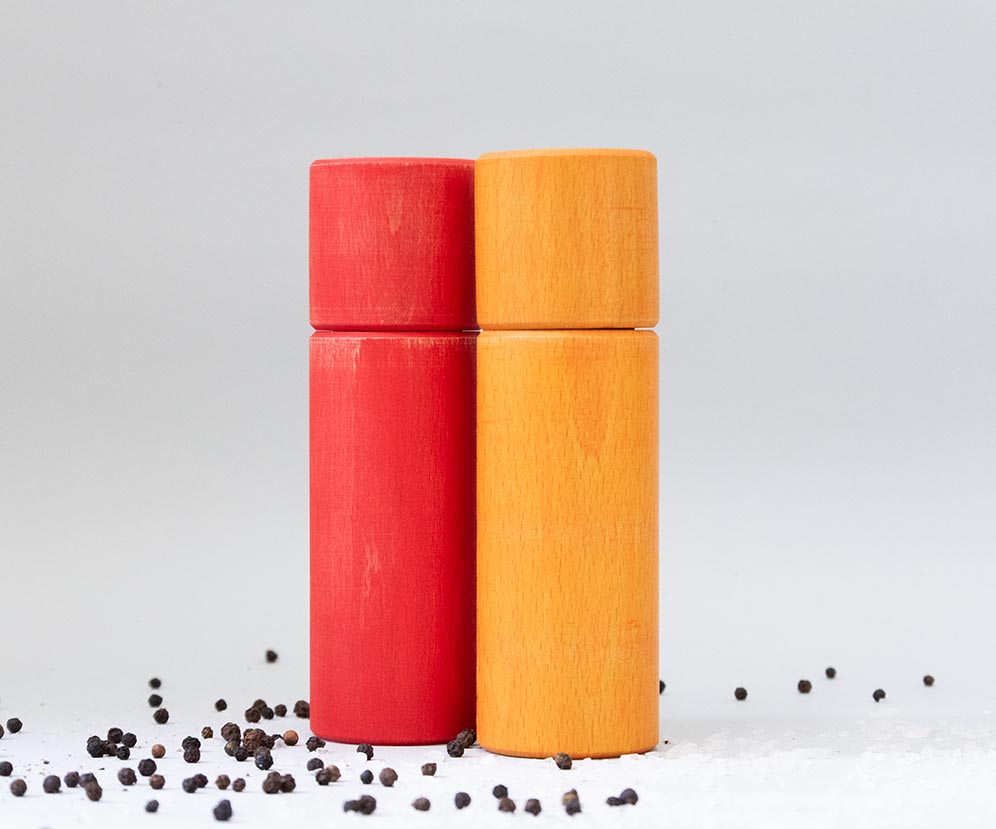 Ben set red/orange vintage