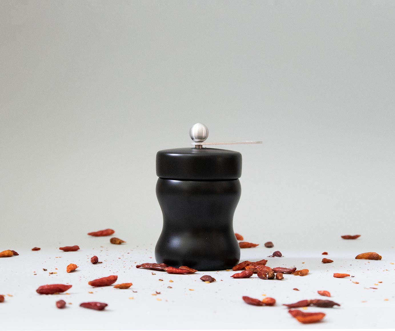 HOT chili grinder black silver