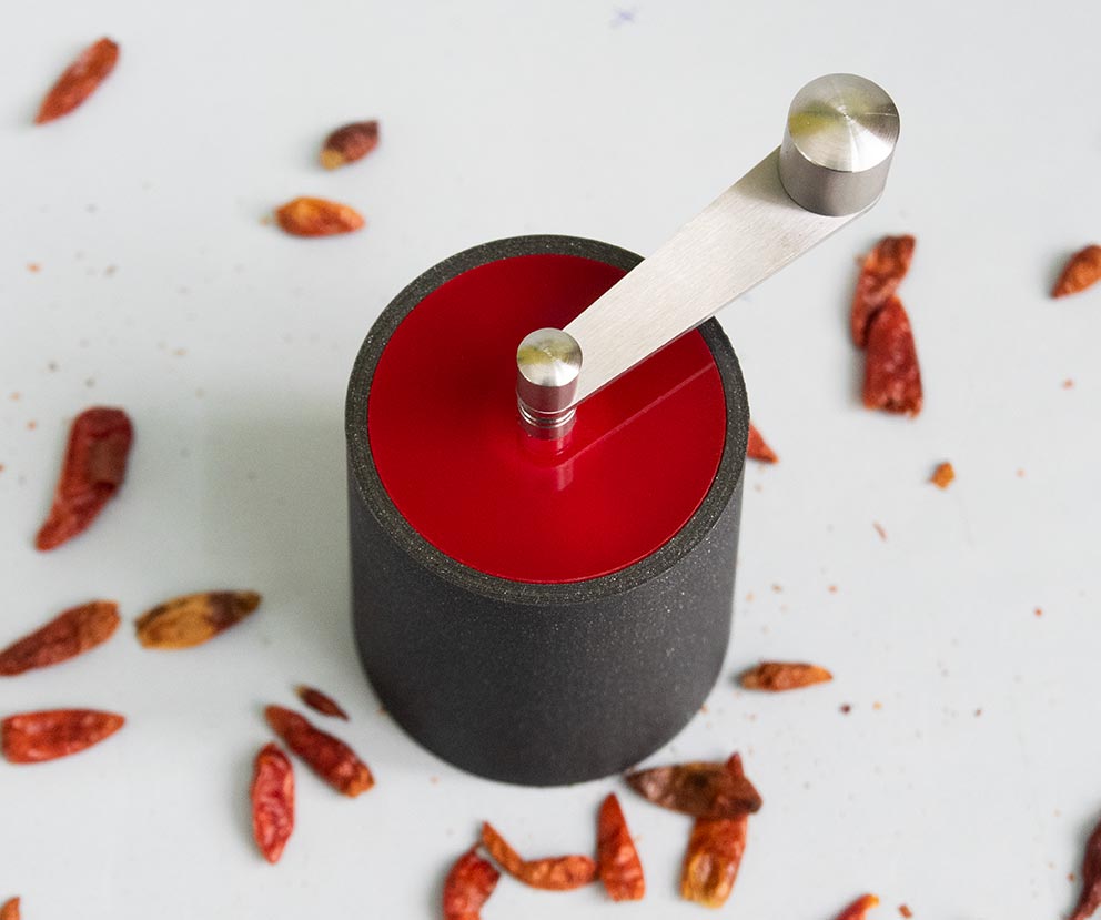 Moulin à chili CrankMe galaxie/rouge