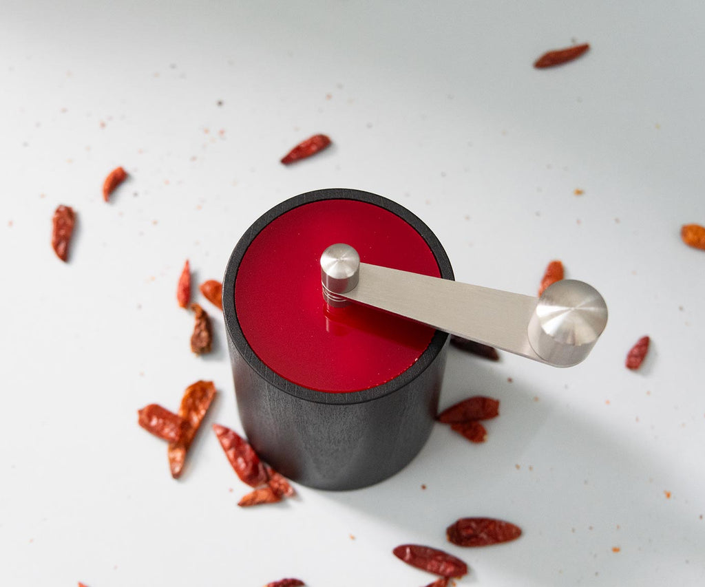 Moulin à piment CrankMe noir rouge