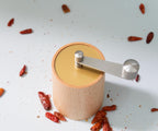 CrankMe chili grinder natural gold