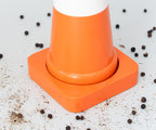 Traffic cone pepper mill