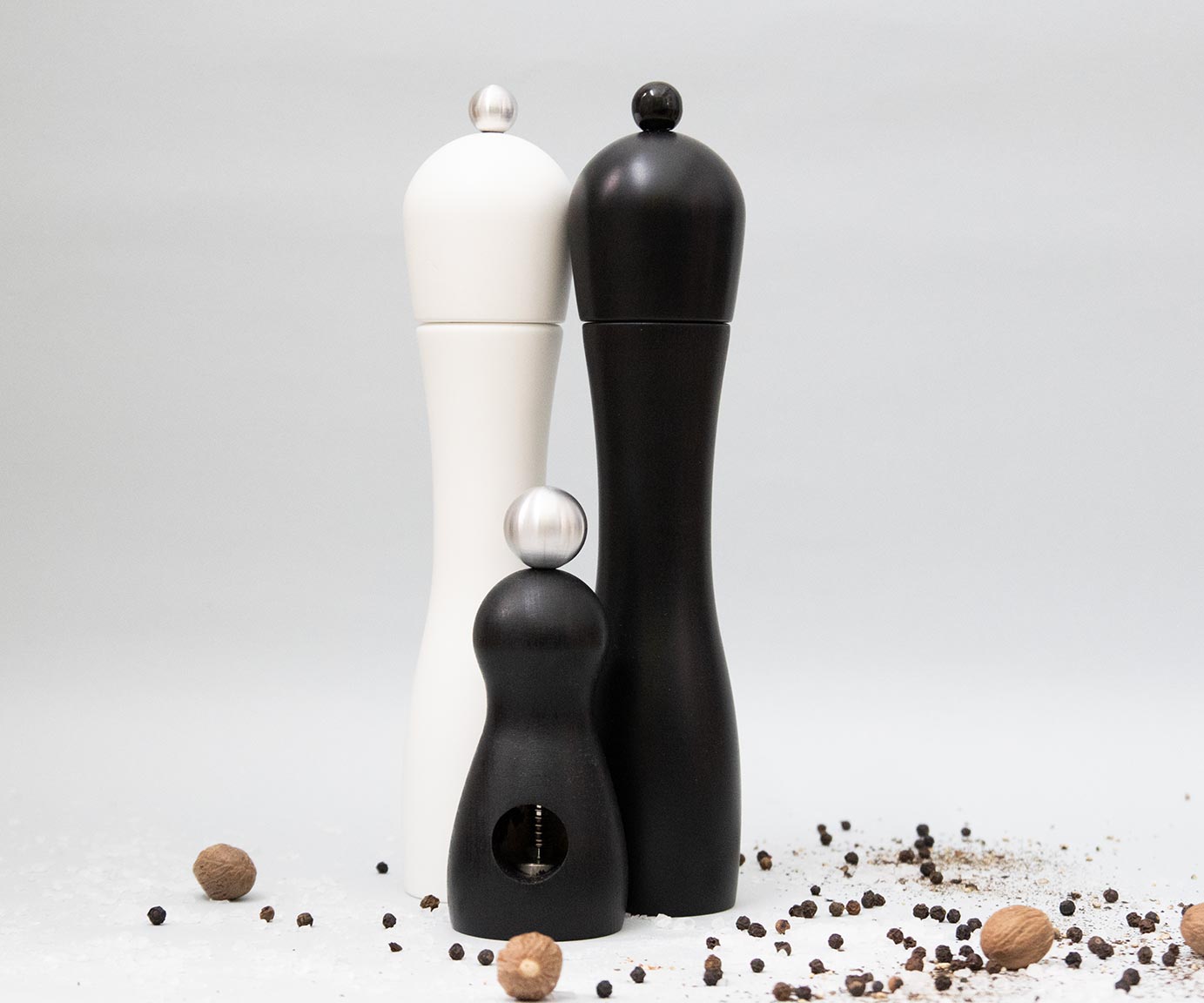 Peppers Delight & Polly Molly Set Black and White